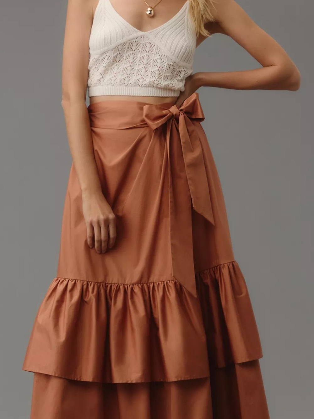 Hutch Wrap Midi Skirt